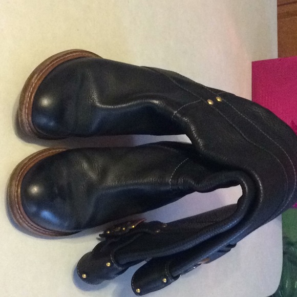 Chloe black leather boots - Picture 1 of 4